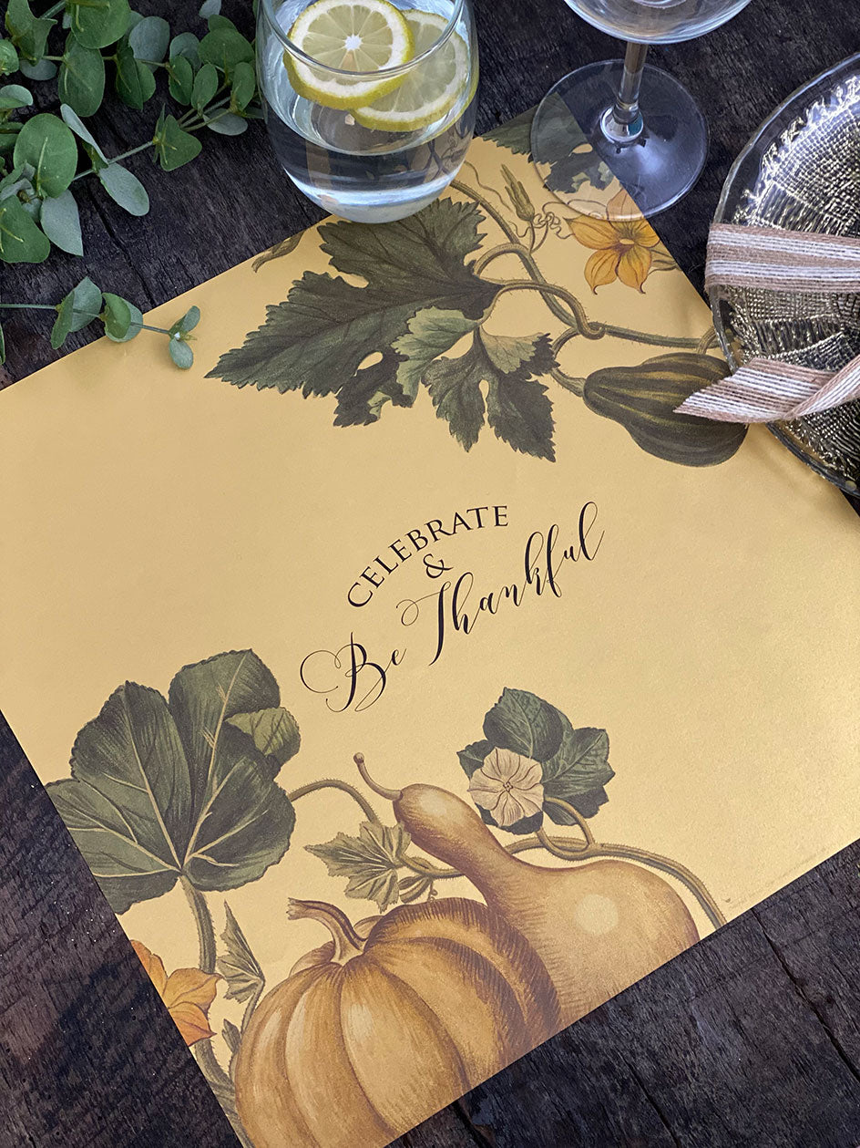 Set Calabazas para Thanksgiving