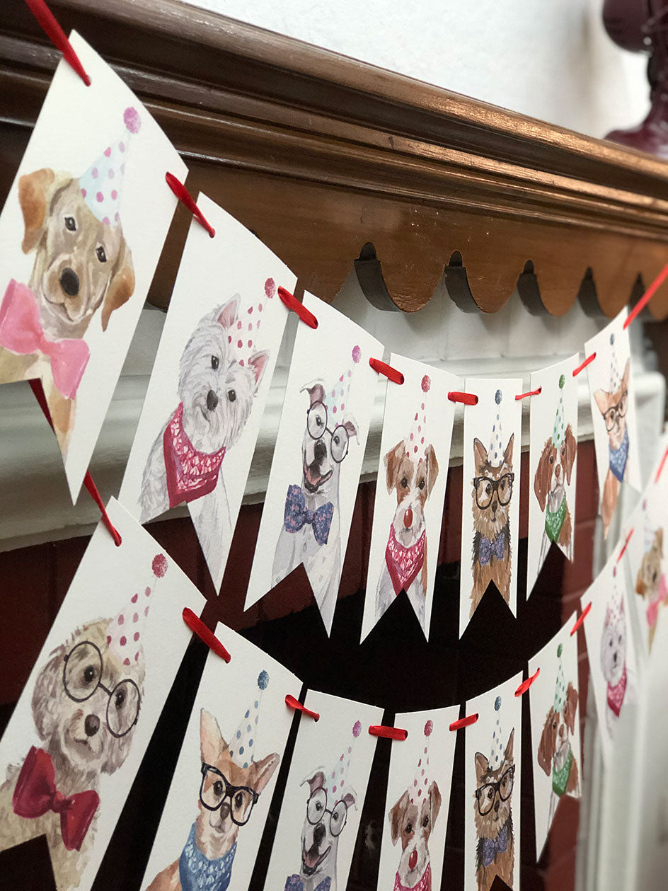Guirnalda Cumpleaños Perros