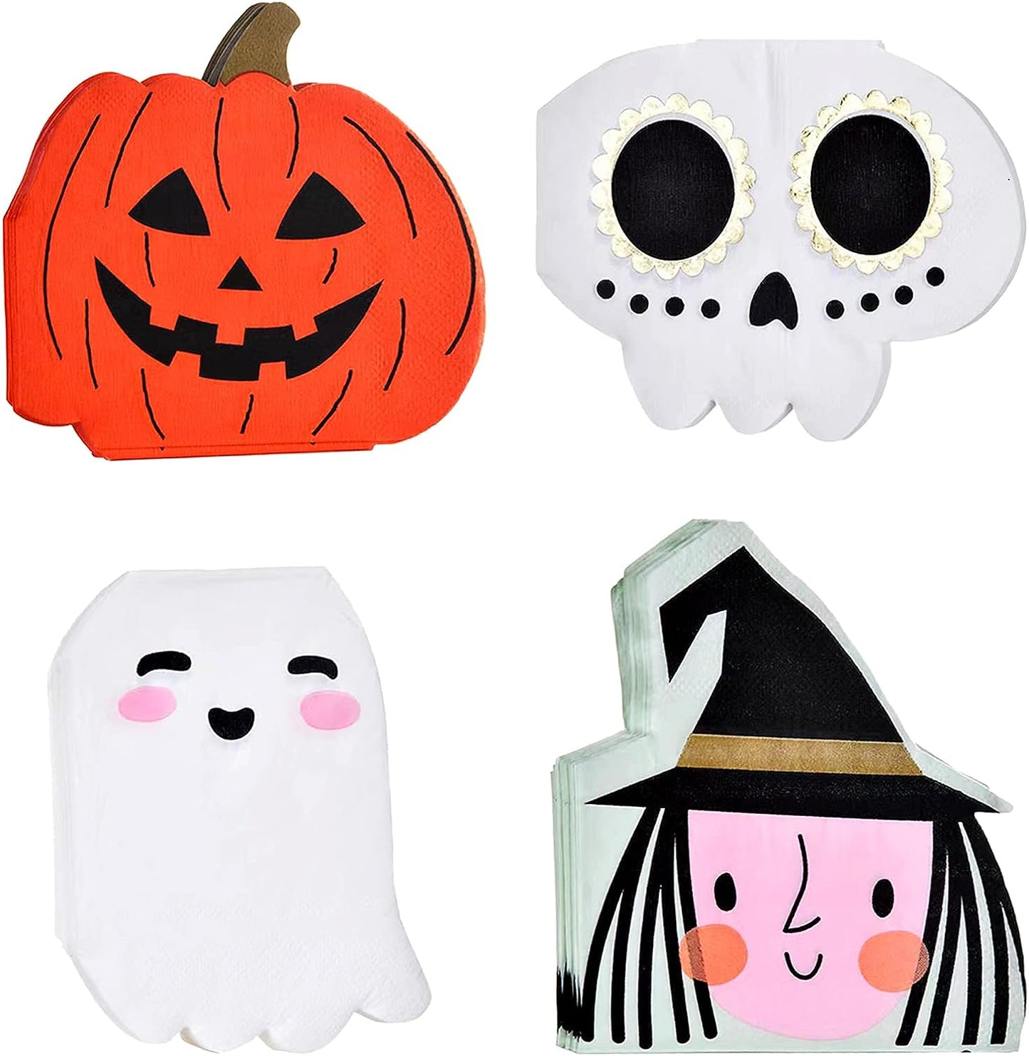 Servilletas de Papel Personajes de Halloween