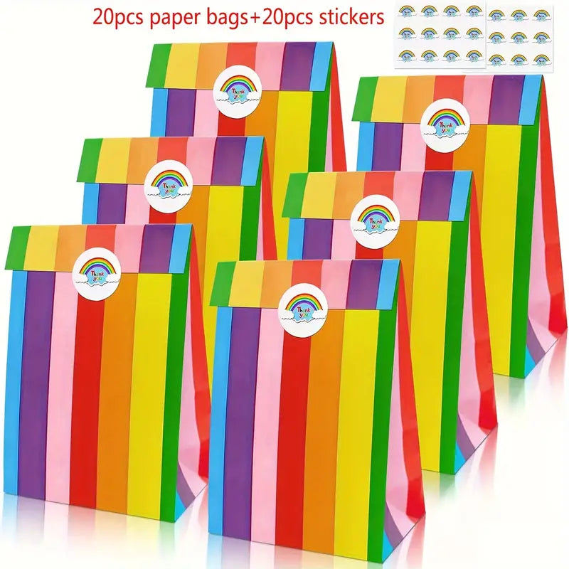 Bolsas de Papel Arco Iris