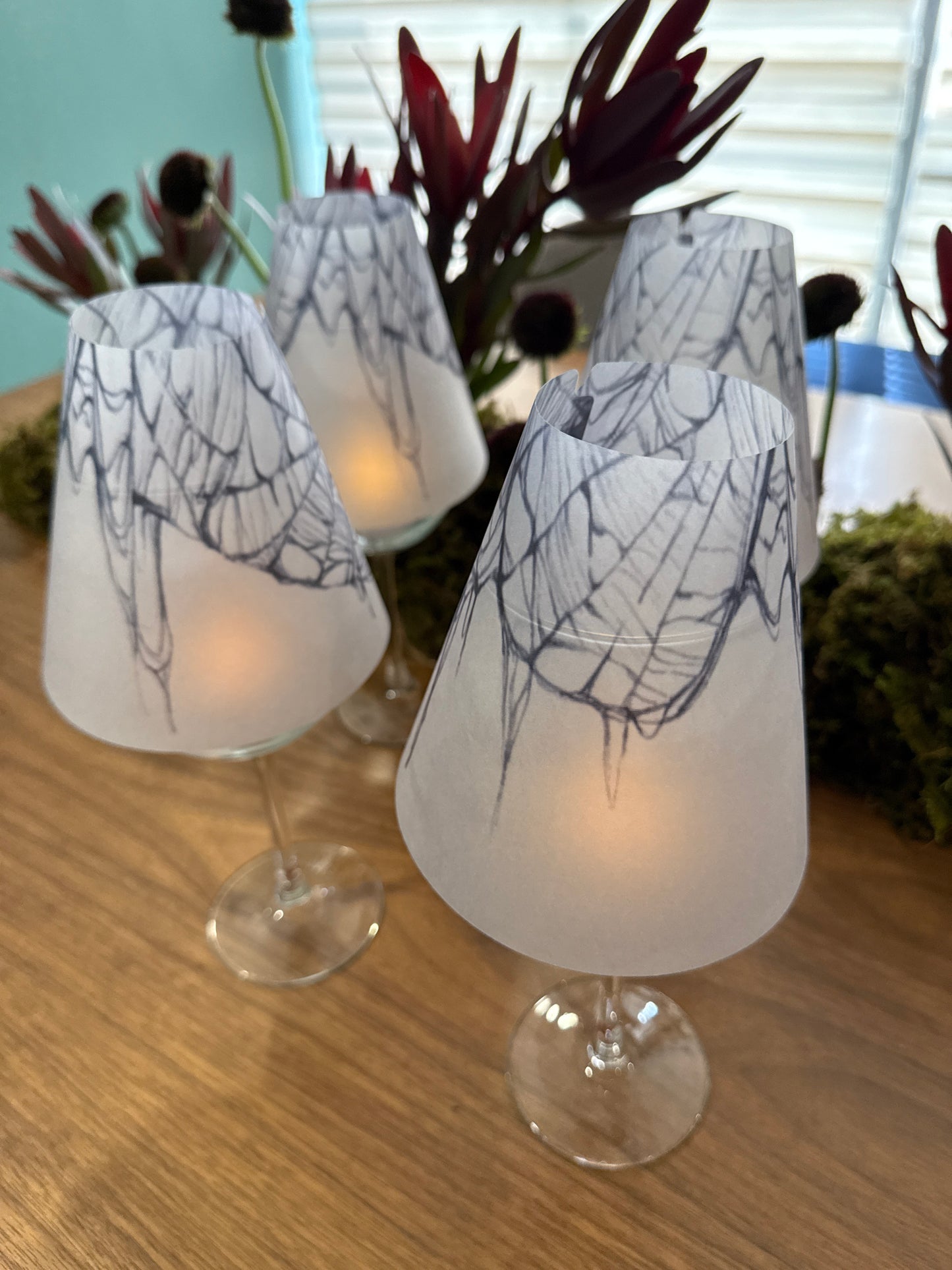 Pantallas para Copas Telarañas