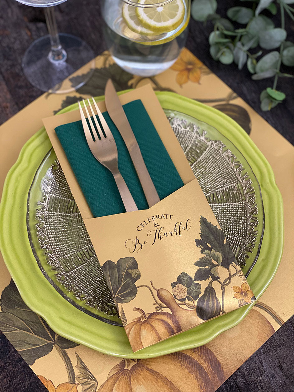 Set Calabazas para Thanksgiving