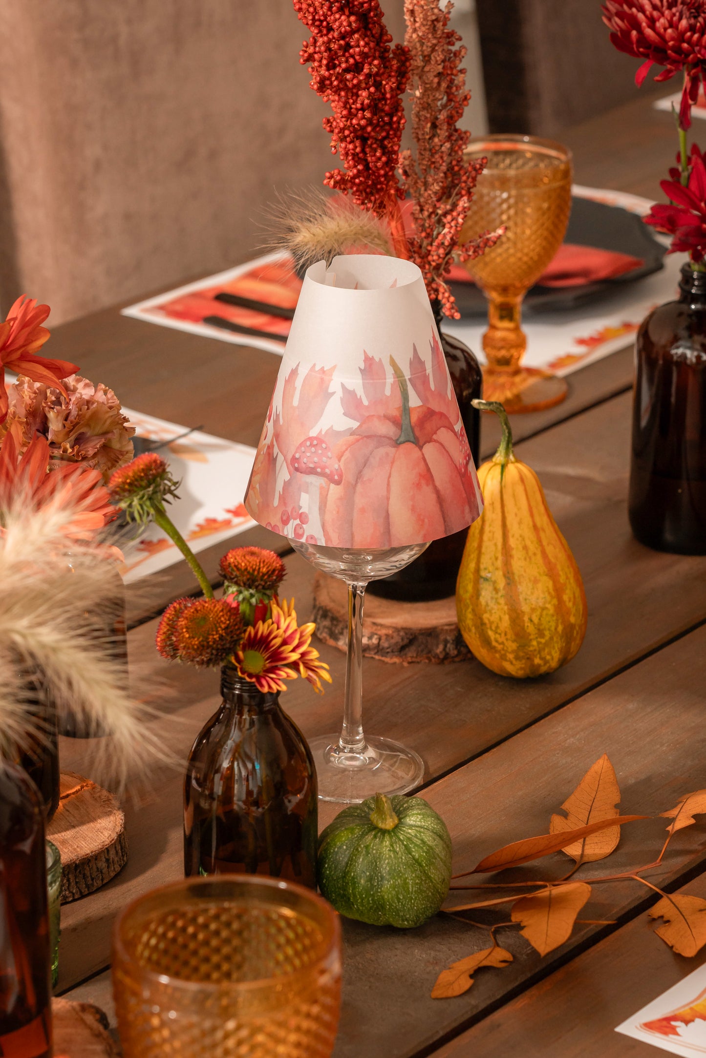 Pantallas para Copas Calabaza