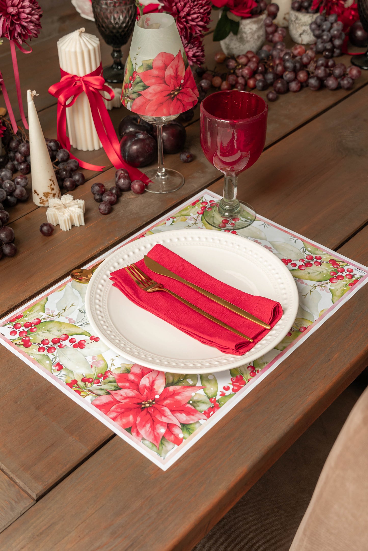 Individuales Nochebuenas