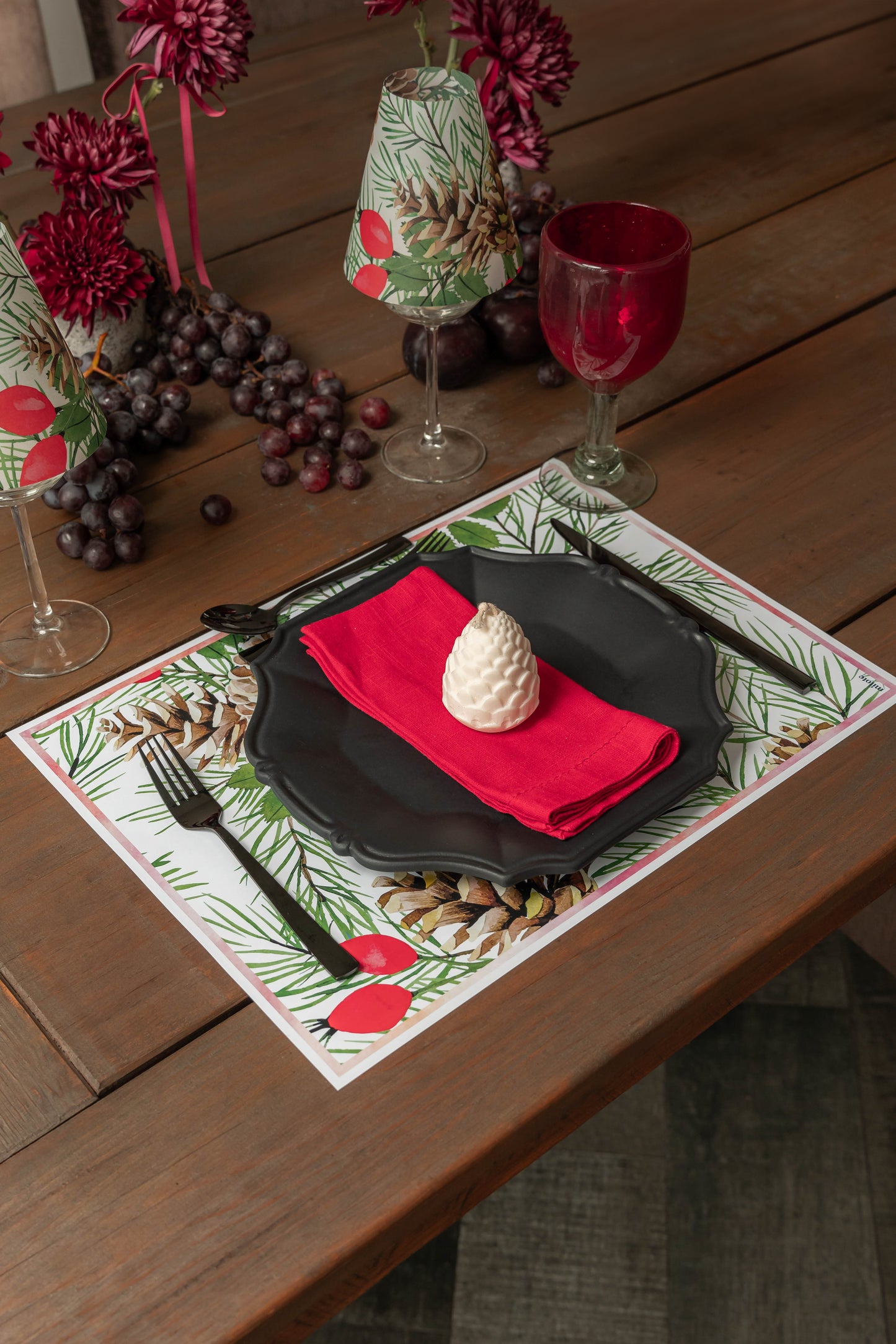 Individuales Bellotas