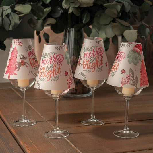 Pantallas para Copas Navidad Retro