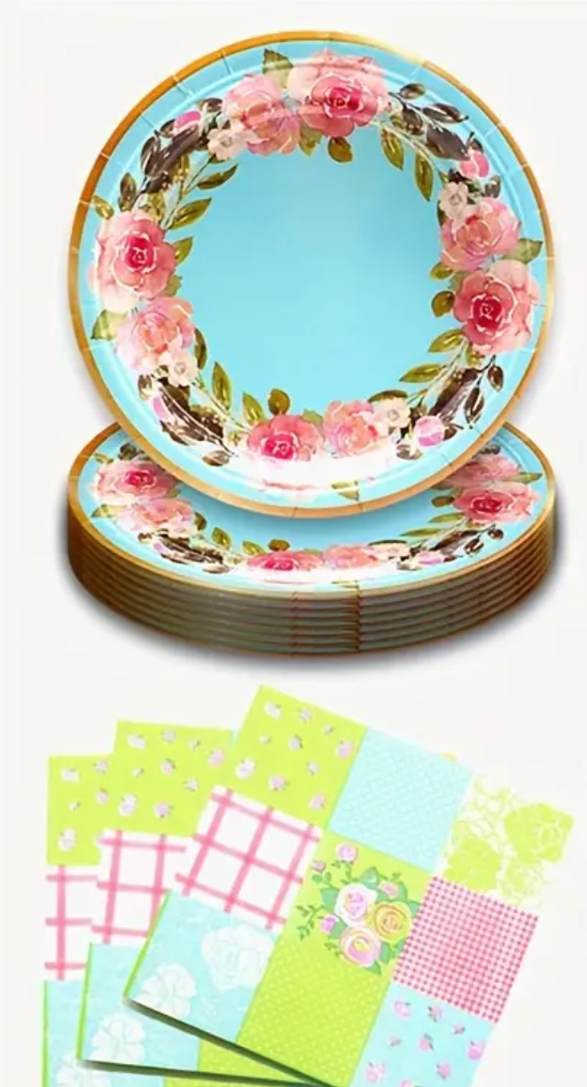 Set para Pastel Flores