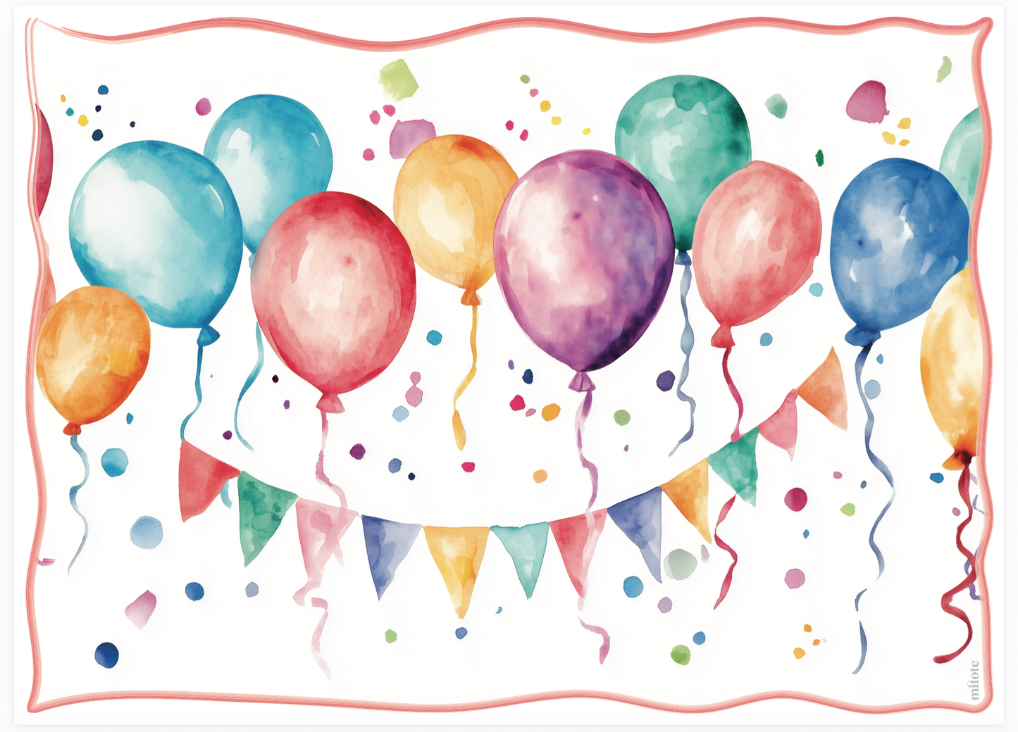 Individuales Globos